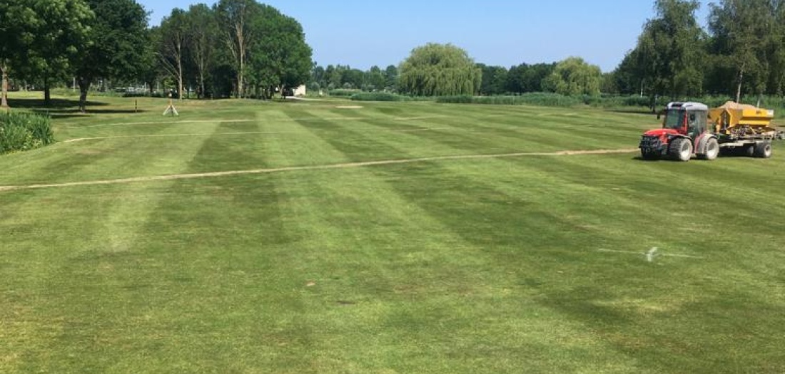 Grote werkzaamheden op de 18 Holes baan