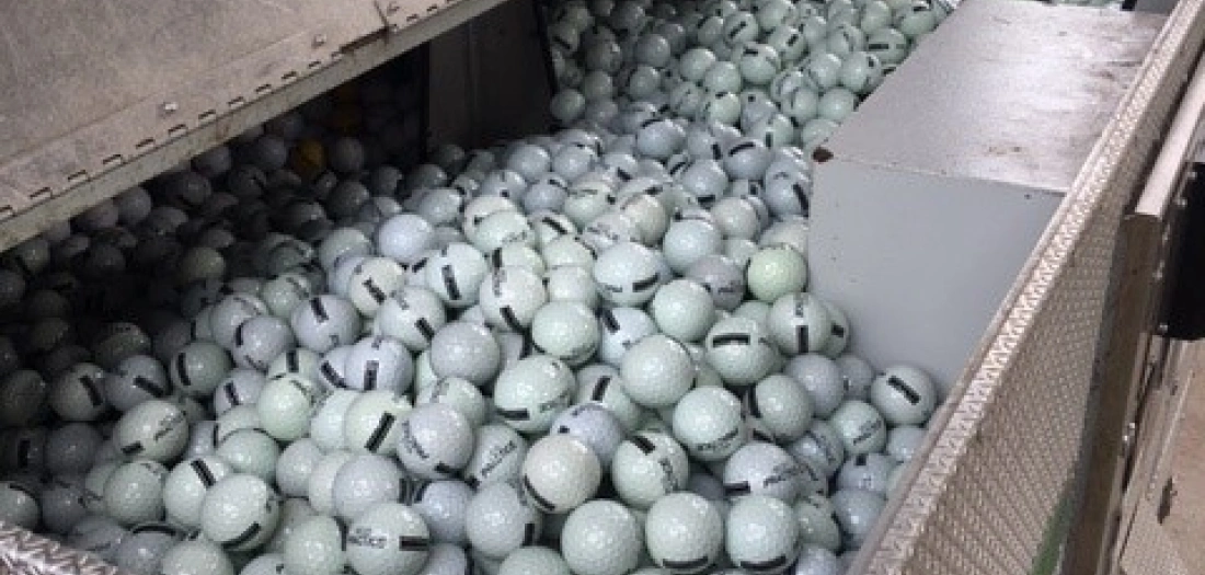 Onze nieuwe driving range ballen zijn heel duurzaam