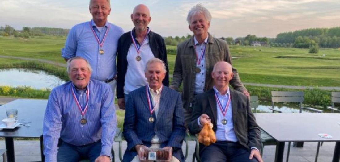 Senioren Heren 1 Golfclub Hitland Kampioen: Gefeliciteerd!