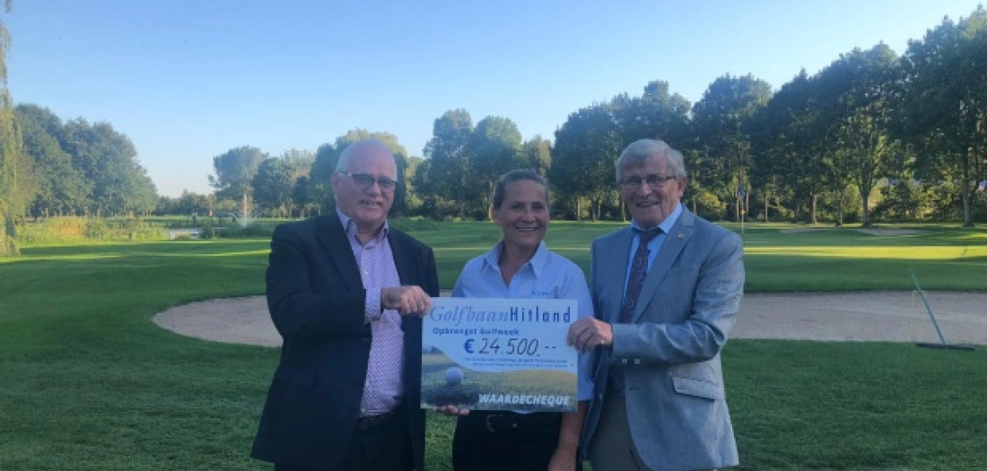 GOLFWEEK eindopbrengst: 25.500 euro!