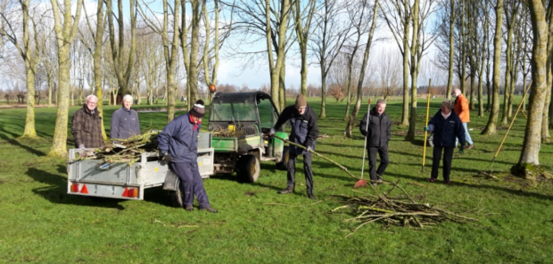 Vrijwilligersploeg Golfbaan Hitland