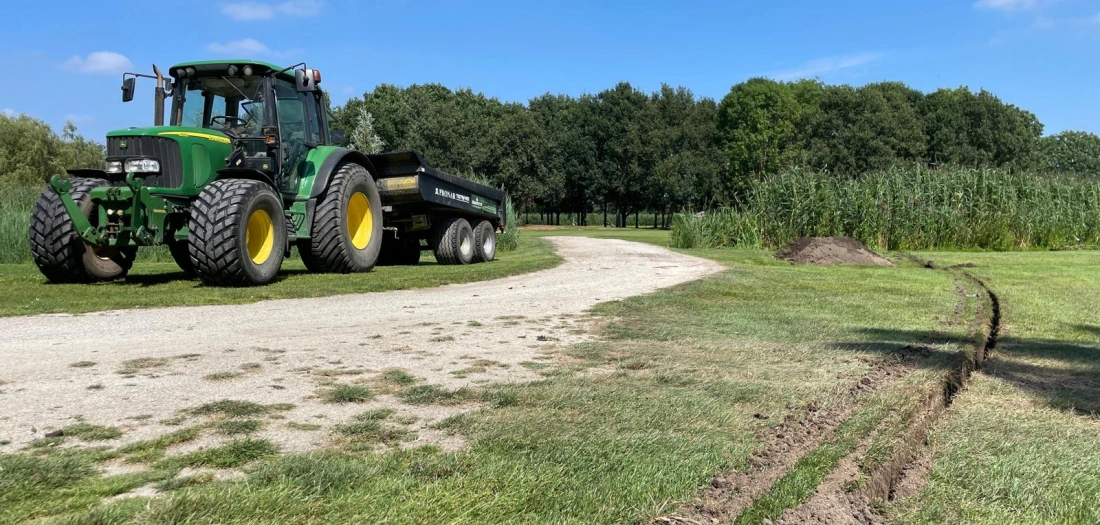 Werkzaamheden golfbaan 14 t/m 18 oktober