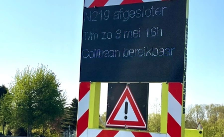 Bereikbaarheid Golfbaan & HIT tijdens asfalteringswerkzaamheden